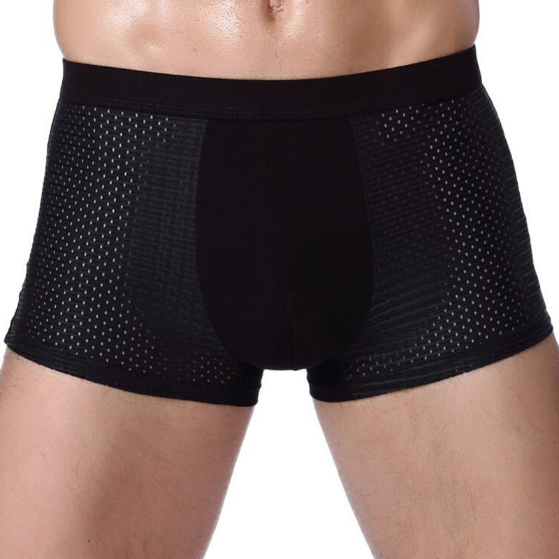 Kit 10 Cuecas de Fibra de Bambu - Ultra Conforto