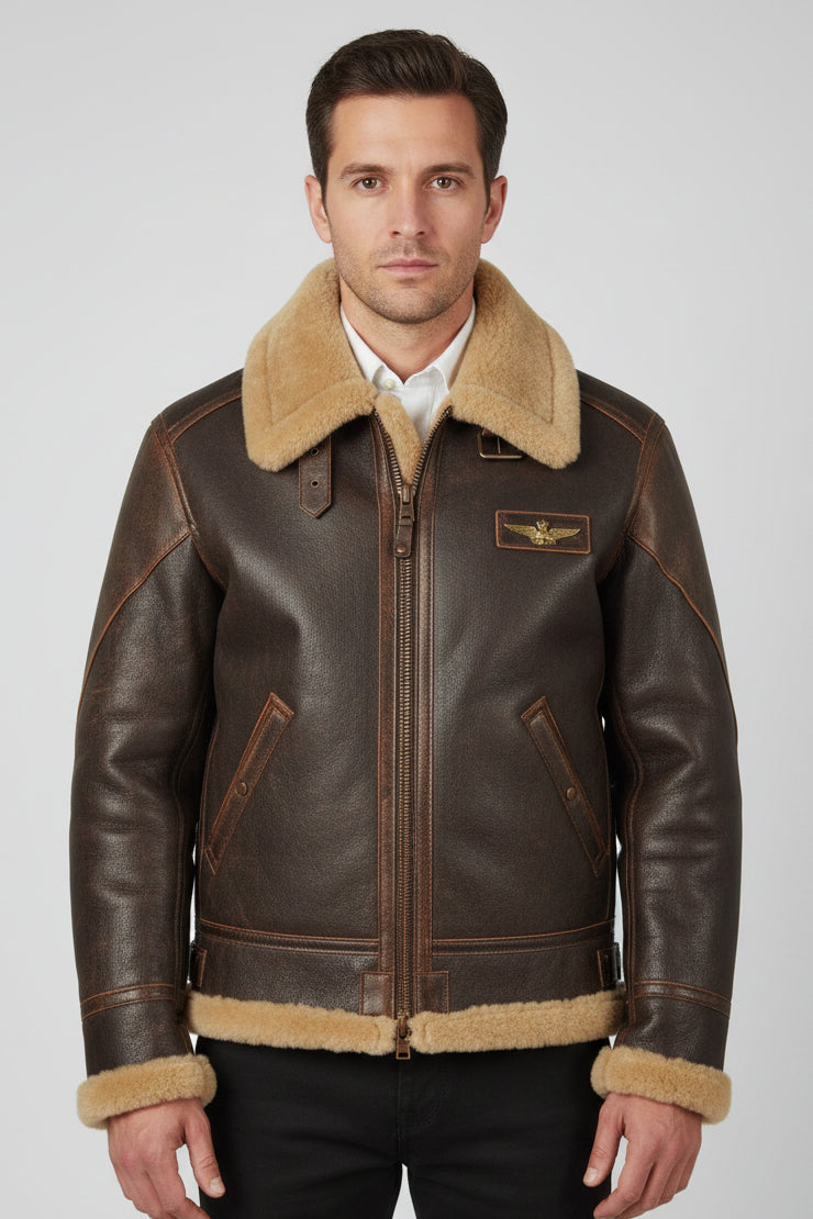 Jaqueta Masculina Warhawk Estilo Aviador