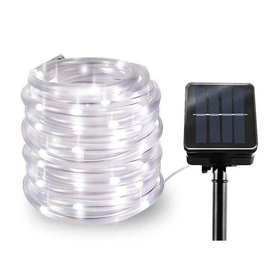 Mangueira de Led com Painel Solar 8 Modos - 5M e 10M