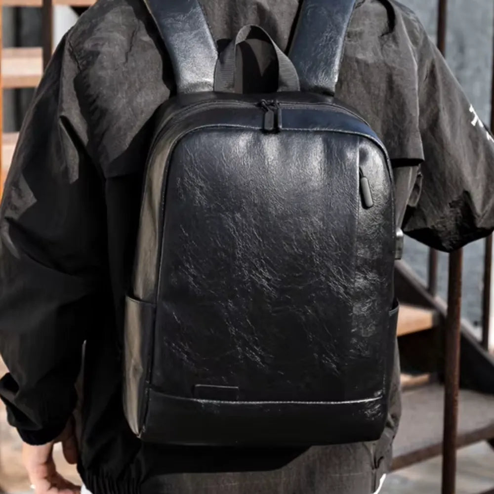 Mochila Executiva em Couro Gear
