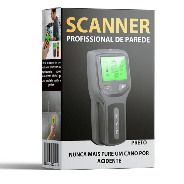 Scanner de Parede Alfa Plus 3 em 1 - Ultra Preciso