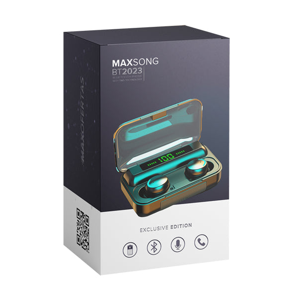 Fone de Ouvido Bluetooth sem Fio - MaxSong